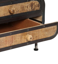 Couchtisch 100 x 50 x 35 cm Mango-Massivholz