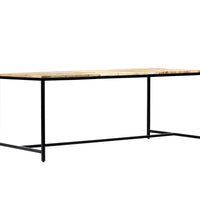 Esstisch 180x90x75 cm Raues Mangoholz