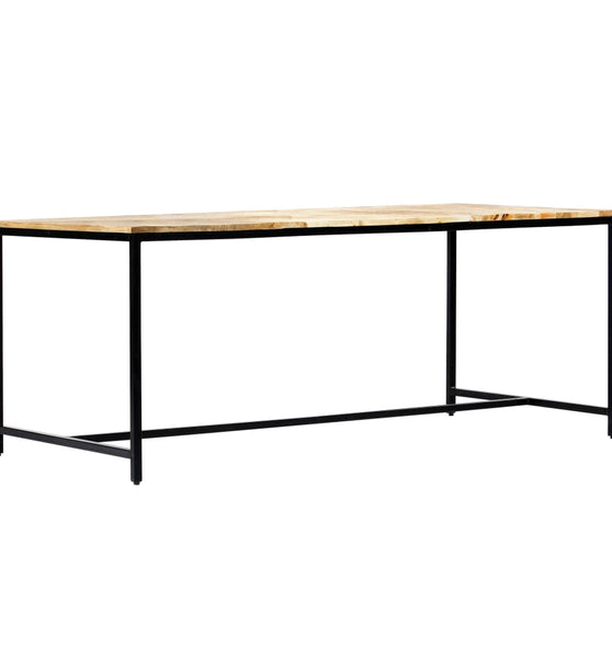 Esstisch 180x90x75 cm Raues Mangoholz
