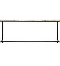 Esstisch 180x90x75 cm Raues Mangoholz