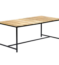 Esstisch 180x90x75 cm Raues Mangoholz