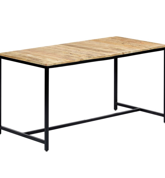 Esstisch 140x70x75 cm Raues Mangoholz