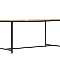 Esstisch 140x70x75 cm Raues Mangoholz