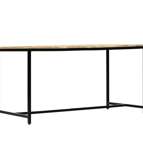 Esstisch 140x70x75 cm Raues Mangoholz