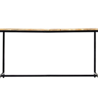Esstisch 140x70x75 cm Raues Mangoholz
