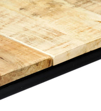 Esstisch 140x70x75 cm Raues Mangoholz