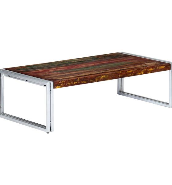 Couchtisch 120x60x35 cm Altholz Massiv