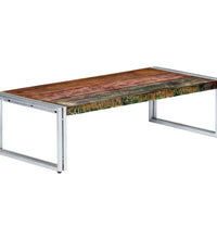 Couchtisch 120x60x35 cm Altholz Massiv