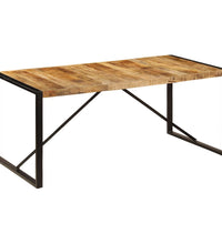 Esstisch 180x90x75 cm Massivholz Mango