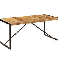 Esstisch 180x90x75 cm Massivholz Mango