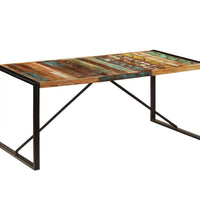 Esstisch 180x90x75 cm Altholz Massiv