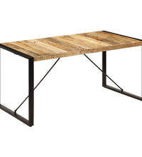 Esstisch 160x80x75 cm Massivholz Mango