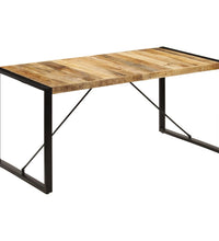 Esstisch 160x80x75 cm Massivholz Mango