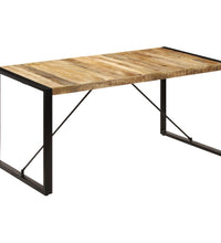 Esstisch 160x80x75 cm Massivholz Mango