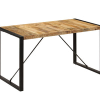 Esstisch 140x70x75 cm Massivholz Mango