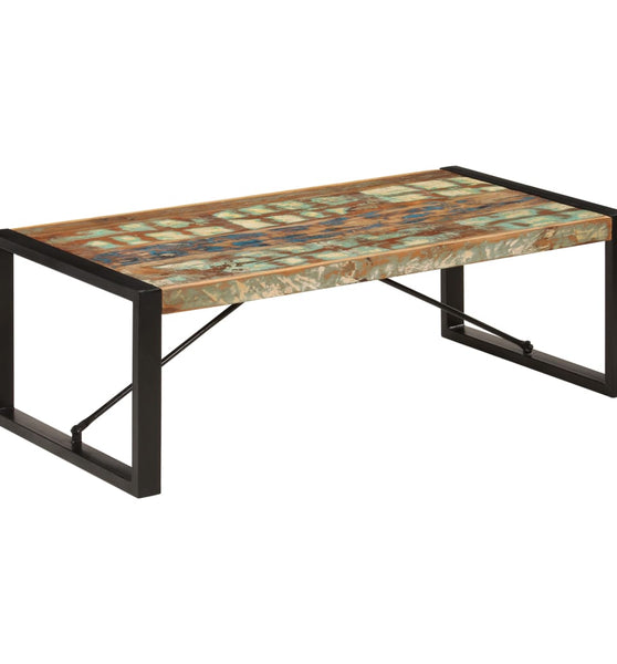 Couchtisch 120x60x40 cm Altholz Massiv