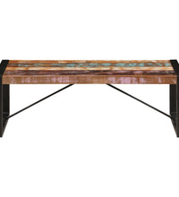 Couchtisch 120x60x40 cm Altholz Massiv
