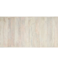 Esstisch Weiß 200×100×75 cm Massivholz Mango