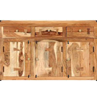 Sideboard 120x35x75 cm Akazie Massivholz