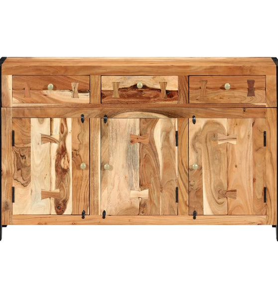 Sideboard 120x35x75 cm Akazie Massivholz