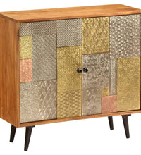 Sideboard 80x30x75 cm Massivholz Akazie