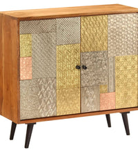 Sideboard 80x30x75 cm Massivholz Akazie