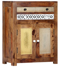 Beistellschrank 60x30x75 cm Massivholz Palisander