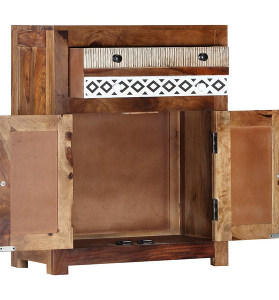 Beistellschrank 60x30x75 cm Massivholz Palisander