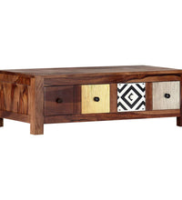 Couchtisch 90x50x30 cm Massivholz Palisander
