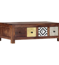 Couchtisch 90x50x30 cm Massivholz Palisander