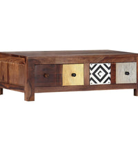 Couchtisch 90x50x30 cm Massivholz Palisander