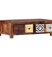 Couchtisch 90x50x30 cm Massivholz Palisander