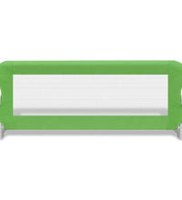 Kleinkind-Bettschutzgitter 2 Stk. Grün 102x42 cm
