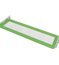 Kleinkind-Bettschutzgitter 2 Stk. Grün 150x42 cm