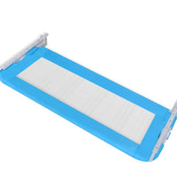 Kleinkind Bettschutzgitter 2 Stk. Blau 102x42 cm