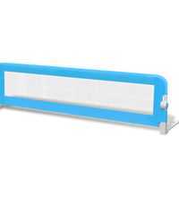 Kleinkind Bettschutzgitter 2 Stück Blau 150 x 42 cm