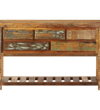 Sideboard 120x30x75 cm Altholz Massiv