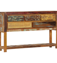 Sideboard 120x30x75 cm Altholz Massiv