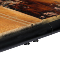 Esstisch 180x90x76 cm Altholz Massiv