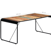 Esstisch 180x90x76 cm Altholz Massiv
