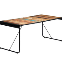 Esstisch 180x90x76 cm Altholz Massiv