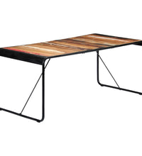 Esstisch 180x90x76 cm Altholz Massiv