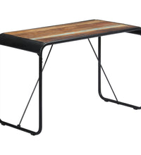 Esstisch 118x60x76 cm Altholz Massiv
