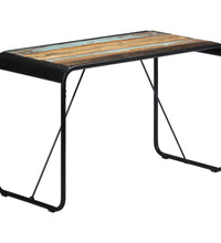 Esstisch 118x60x76 cm Altholz Massiv