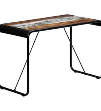 Esstisch 118x60x76 cm Altholz Massiv