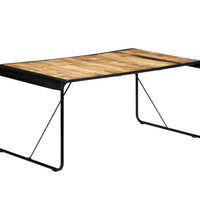 Esstisch 180x90x76 cm Raues Mangoholz