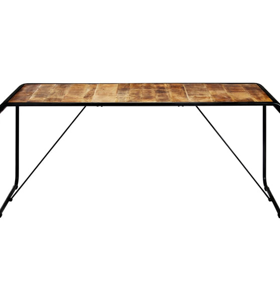 Esstisch 180x90x76 cm Raues Mangoholz