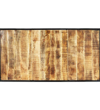Esstisch 180x90x76 cm Raues Mangoholz