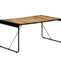 Esstisch 180x90x76 cm Raues Mangoholz