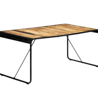 Esstisch 180x90x76 cm Raues Mangoholz